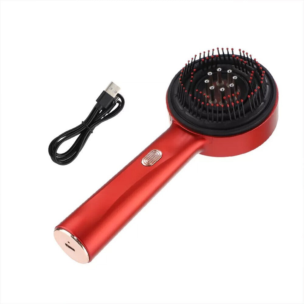 Electric Vibration Massage Comb Red Light Therapy Hair Growth Massage Scalp Brus