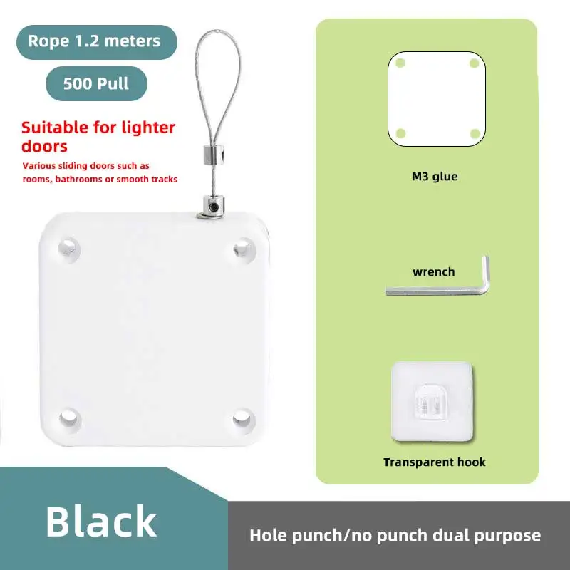 Transform Your Space with the Innovative Automatic Sensor Door Closer - Effortless Operation, Fully Adjustable, and No Punching Required!