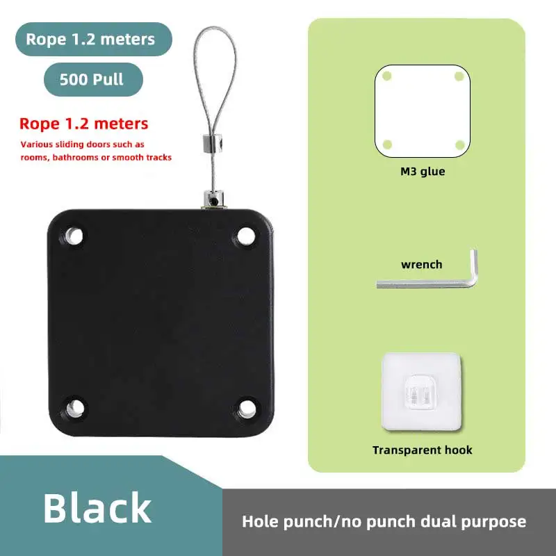 Transform Your Space with the Innovative Automatic Sensor Door Closer - Effortless Operation, Fully Adjustable, and No Punching Required!