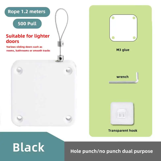 Upgrade Your Home with the Revolutionary Automatic Sensor Door Closer - Effortless, Adjustable, and Punch-Free!