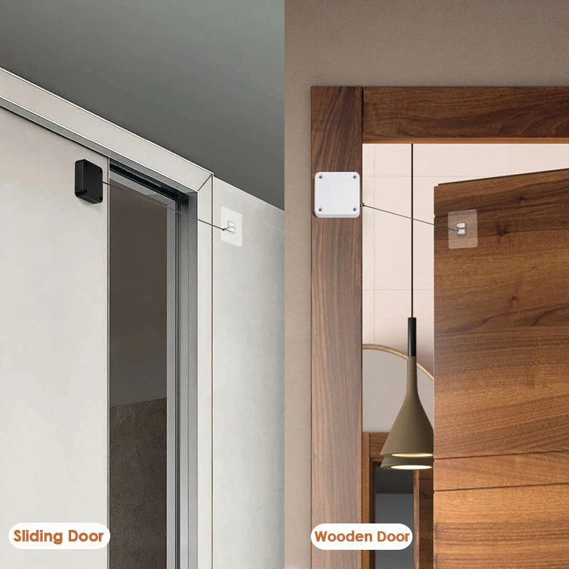 Transform Your Space with the Innovative Automatic Sensor Door Closer - Effortless Operation, Fully Adjustable, and No Punching Required!