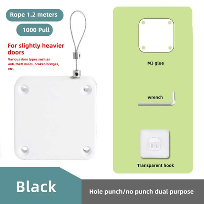 Transform Your Space with the Innovative Automatic Sensor Door Closer - Effortless Operation, Fully Adjustable, and No Punching Required!